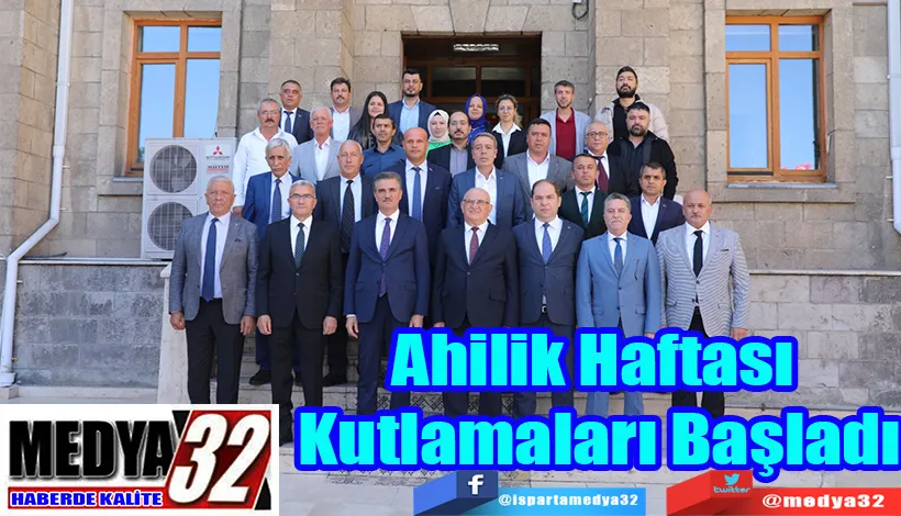 Ahilik Haftası  Kutlamaları Başladı