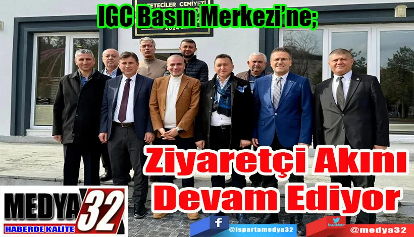 IGC Basın Merkezi’ne; Ziyaretçi Akını  Devam Ediyor 