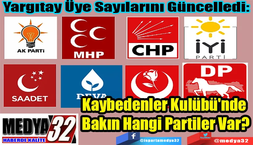 Yargıtay Üye Sayılarını Güncelledi:  Kaybedenler Kulübü