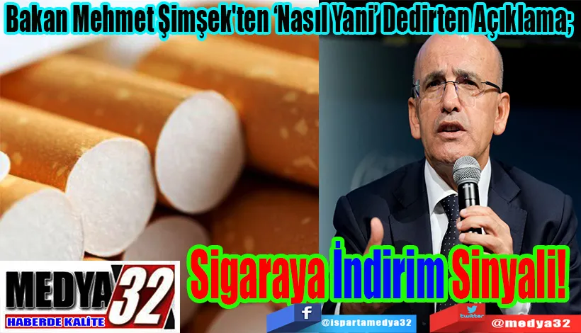 Bakan Mehmet Şimşek