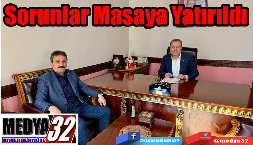 Isparta Ticaret Borsası Üyelerinin Sorun ve Taleplerini;  Masaya Yatırıldı