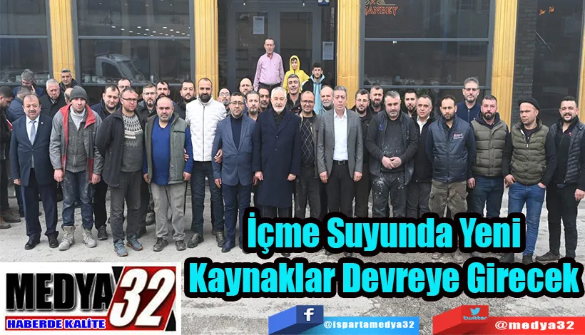 İçme Suyunda Yeni  Kaynaklar Devreye Girecek 