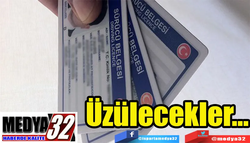 Üzülecekler…