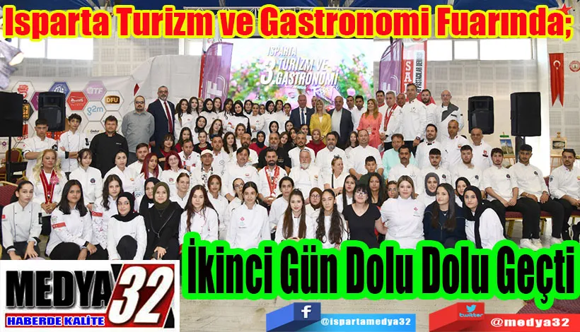 Turizm ve Gastronomi Fuarında;   İkinci Gün Dolu Dolu Geçti