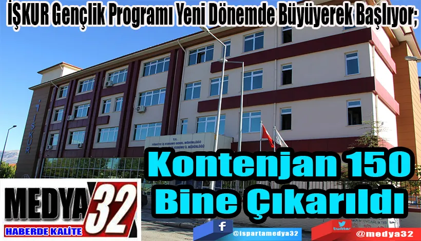 İŞKUR Gençlik Programı Yeni Dönemde Büyüyerek Başlıyor;  Kontenjan 150 Bine Çıkarıldı 