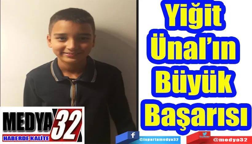 Yiğit  Ünal’ın  Büyük  Başarısı 