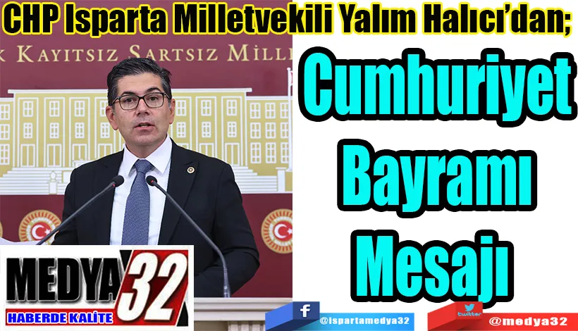 CHP Isparta Milletvekili Yalım Halıcı;  Bu Soruna Eş Güdümlü  Çözüm Üretilmelidir 