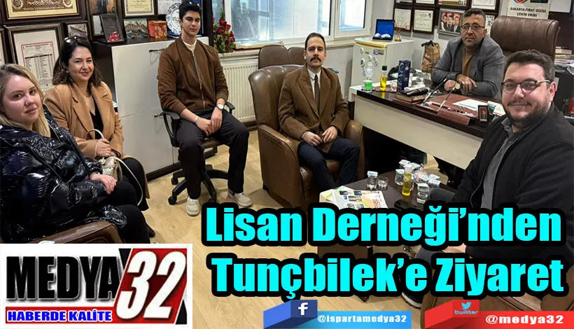 Lisan Derneği’nden  Tunçbilek’e Ziyaret