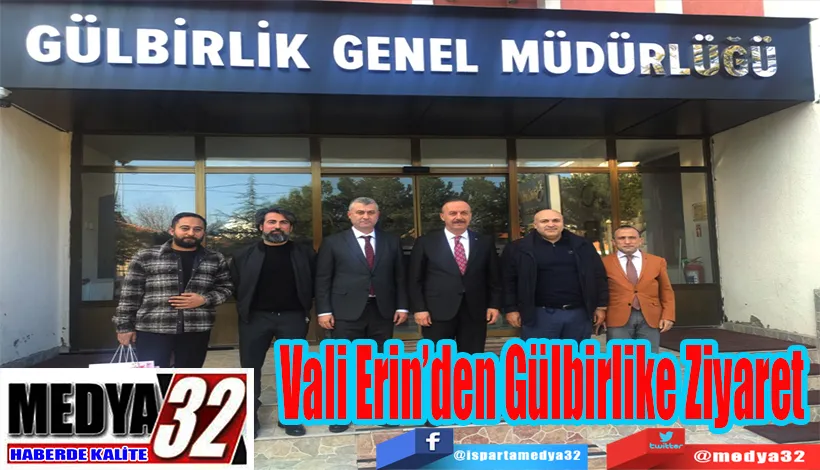 Vali Erin’den Gülbirlike Ziyaret 