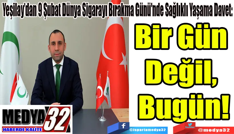 Yeşilay’dan 9 Şubat Dünya Sigarayı Bırakma Günü