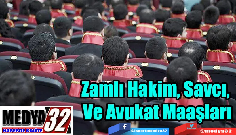 Zamlı Hakim, Savcı, Avukat Maaşları