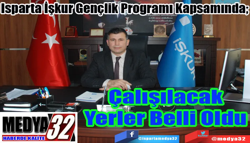 Çalışılacak Yerler Belli Oldu 