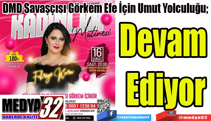 DMD Savaşçısı Görkem Efe İçin Umut Yolculuğu;  Devam Ediyor