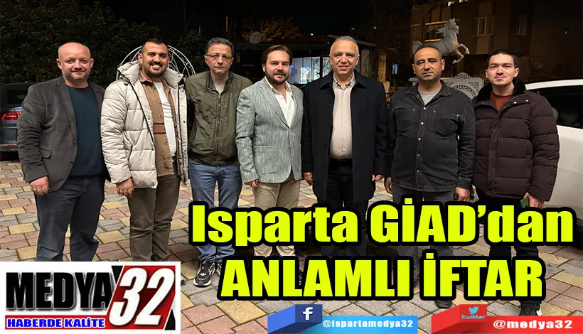 Isparta GİAD’dan ANLAMLI İFTAR