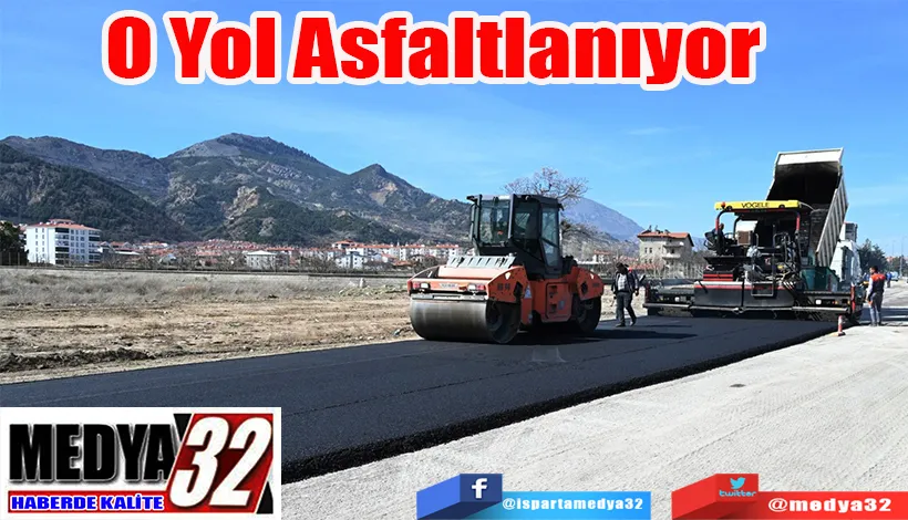 Deri OSB İle Vatan Mahallesi Arasındaki;  O Yol Asfaltlanıyor