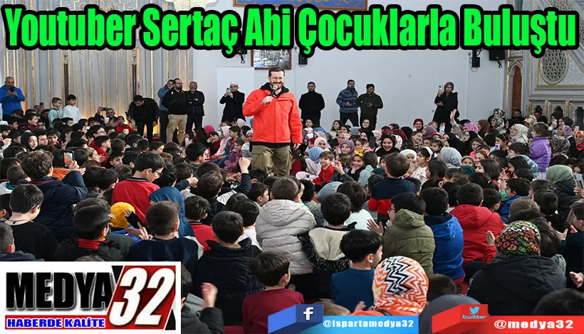 Youtuber Sertaç Abi  Çocuklarla Buluştu 
