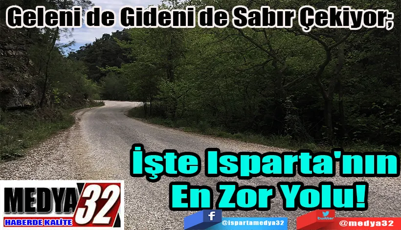 Geleni de Gideni de Sabır Çekiyor;  İşte Isparta