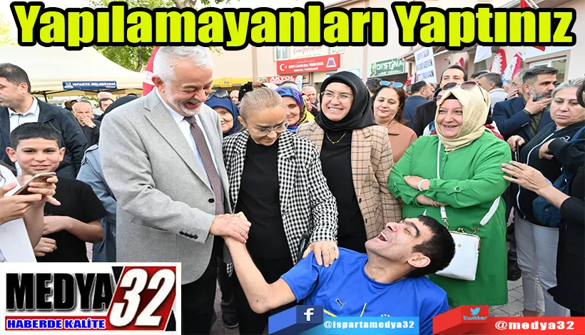 Yapılamayanları Yaptınız 