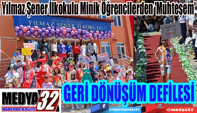 Yılmaz Şener İlkokulu Minik Öğrencilerden 