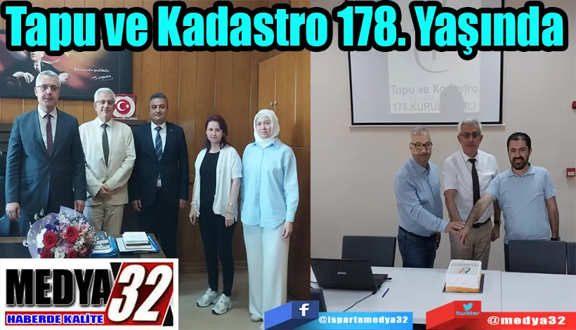 Tapu ve Kadastro 178. Yaşında 