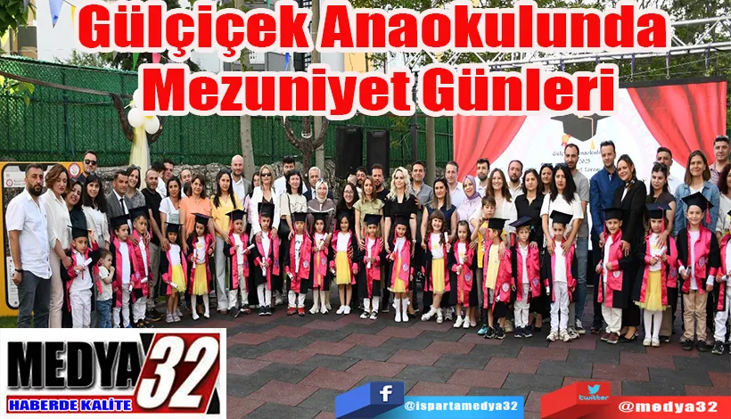 Gülçiçek Anaokulunda  Mezuniyet Günleri