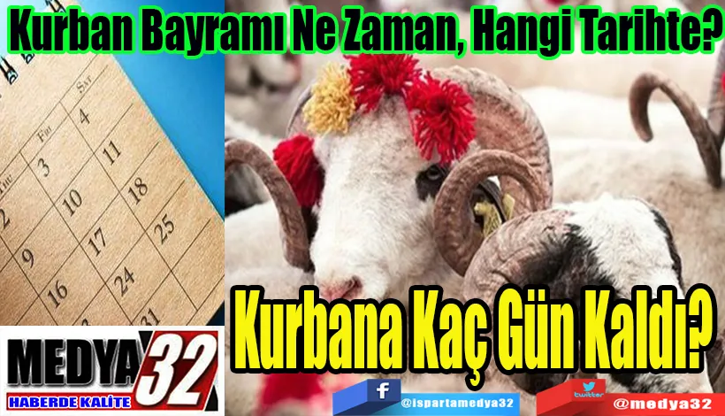 Kurban Bayramı Ne Zaman, Hangi Tarihte? Kurbana Kaç Gün Kaldı? 