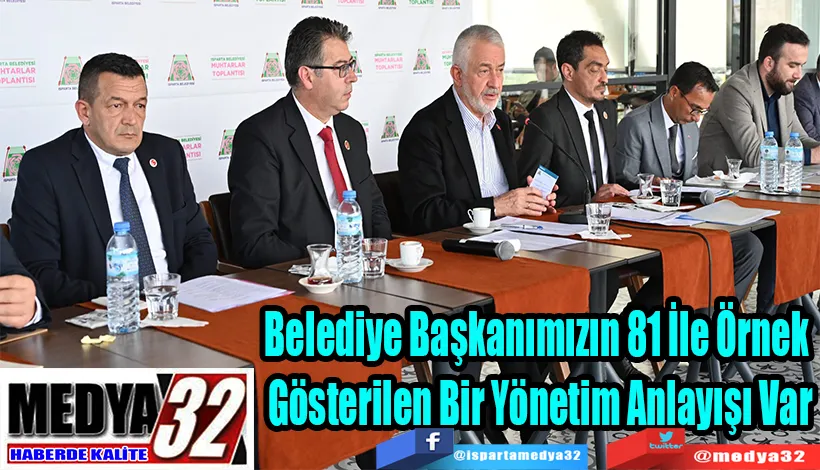 Belediye Başkanımızın 81 İle Örnek  Gösterilen Bir Yönetim Anlayışı Var