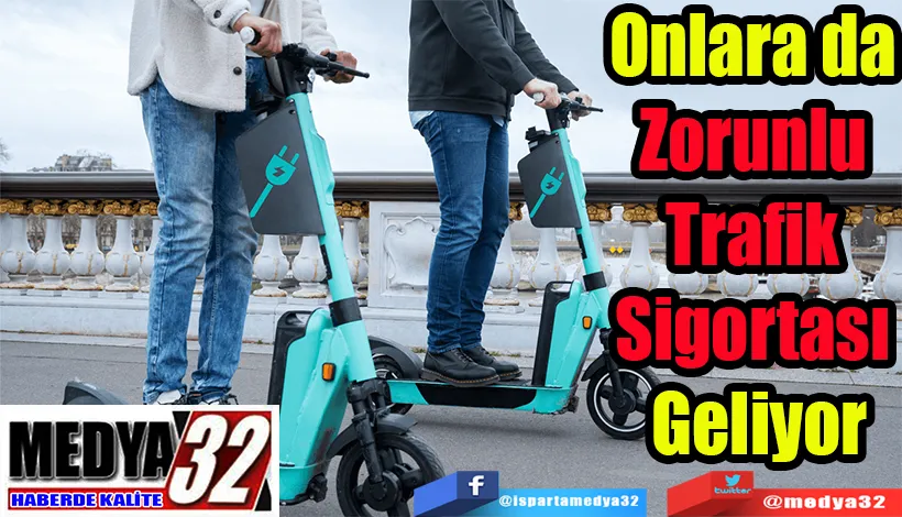 Onlara da Zorunlu  Trafik Sigortası Geliyor