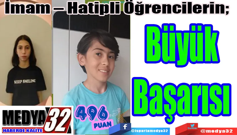 İmam – Hatipli Öğrencilerin;  Büyük Başarı 