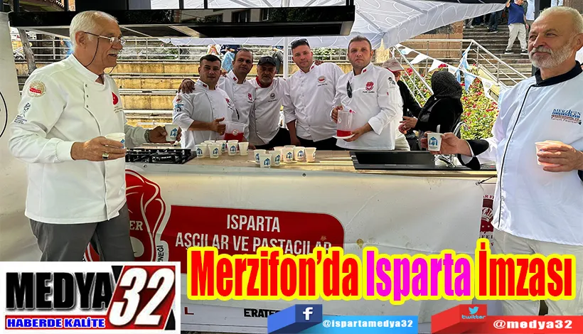 Merzifon’da Isparta İmzası 
