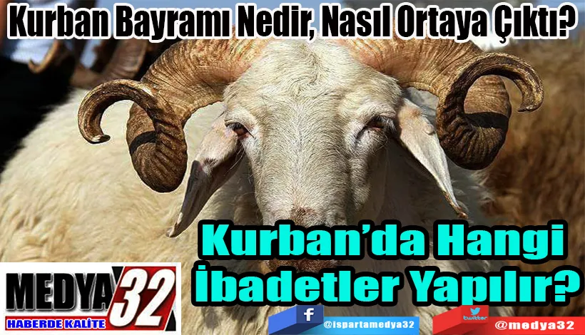 Kurban Bayramı Nedir, Nasıl Ortaya Çıktı?  Kurban’da Hangi  İbadetler Yapılır?  
