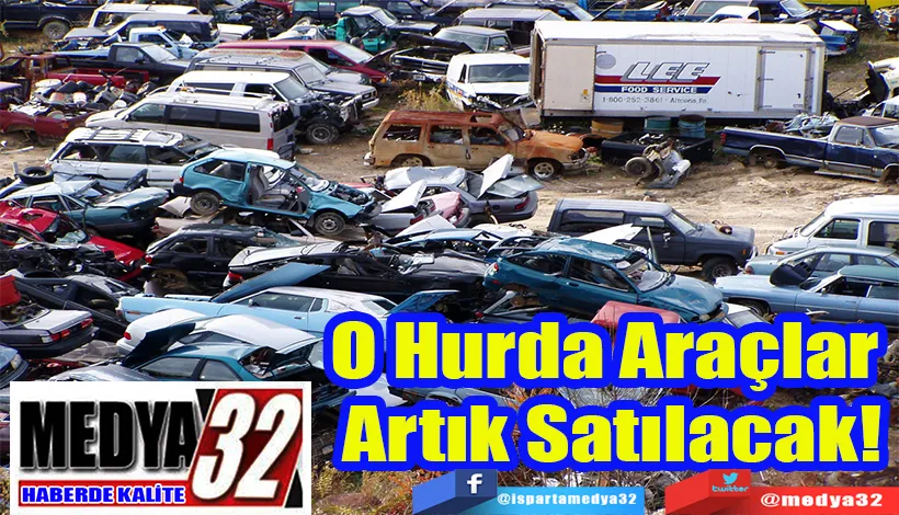 Yediemin Otoparklarında Bekleyen 14 Bin Araç Satılacak;  O Hurda Araçlar  Artık Satılacak! 