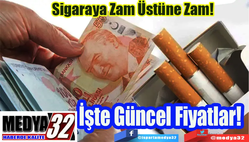 Sigaraya Zam Üstüne Zam! İşte Güncel Fiyatlar