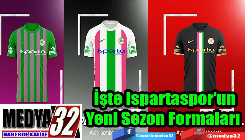 İşte Ispartaspor’un Yeni Sezon Formaları 