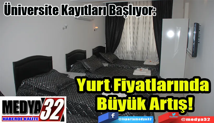 Üniversite Kayıtları Başlıyor:  Yurt Fiyatlarında Büyük Artış!