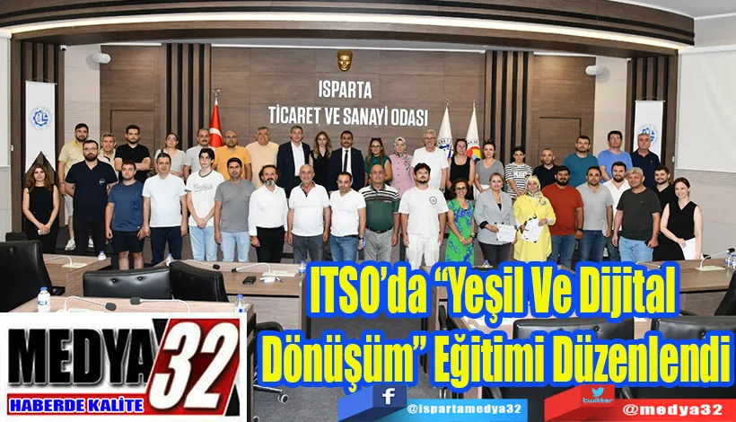 ITSO’da “Yeşil Ve Dijital  Dönüşüm” Eğitimi Düzenlendi