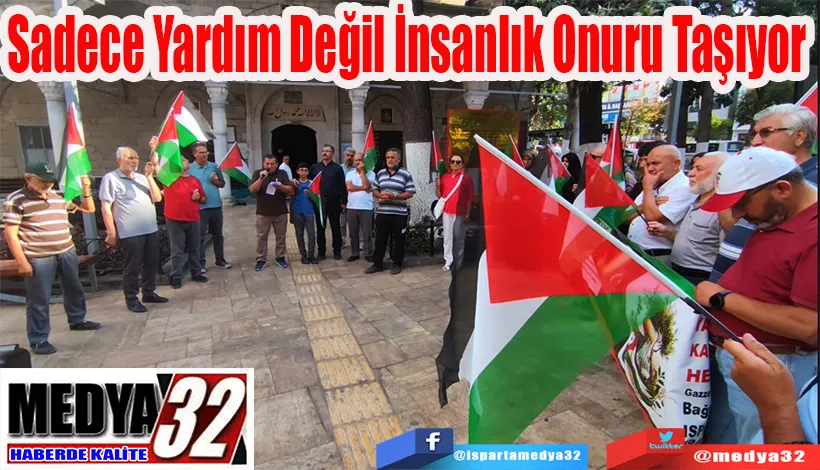 Sadece Yardım Değil  İnsanlık Onuru Taşıyor 