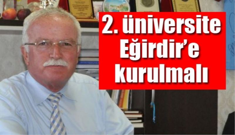 2. Üniversite Eğirdir