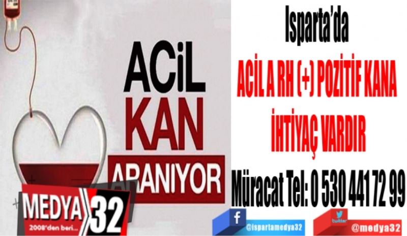 ACİL KAN ARANIYOR