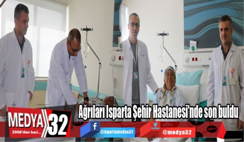 Ağrıları Isparta Şehir Hastanesi