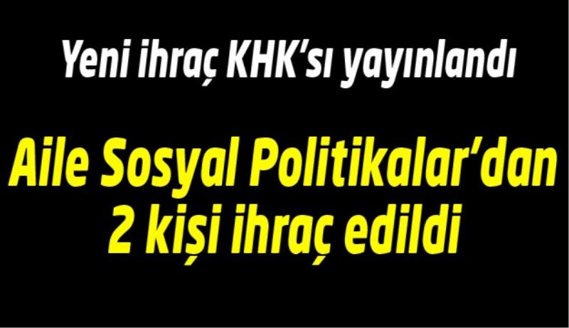 Aile Sosyal Politikalar Müdürlüğü