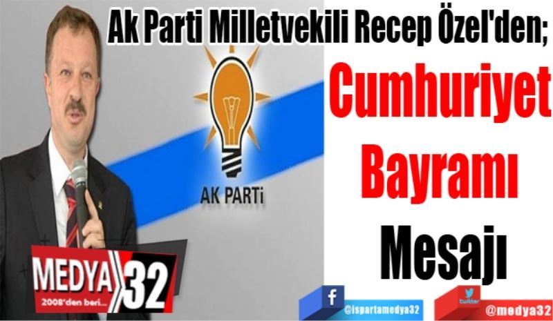 Ak Parti Milletvekili Recep Özel