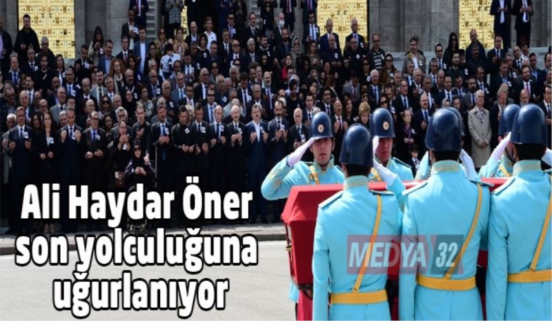 Ali Haydar Öner son yolculuğuna uğurlandı