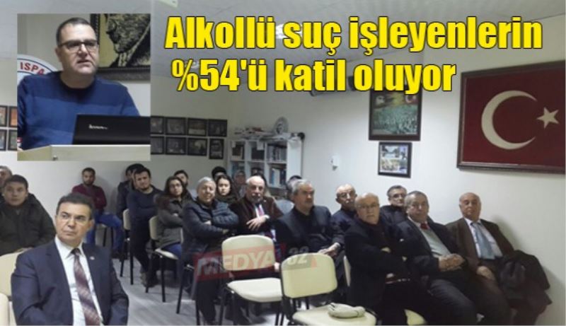 Alkollü suç işleyenlerin %54