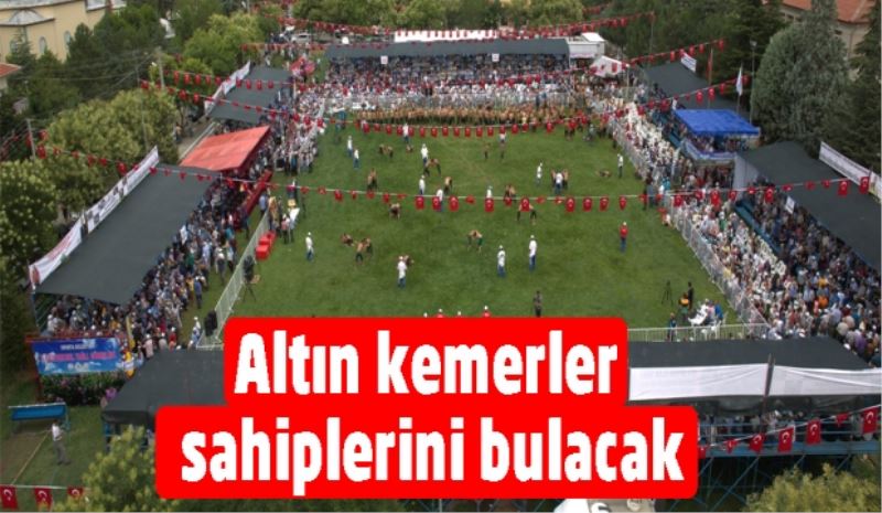 Altın kemerler sahiplerini bulacak