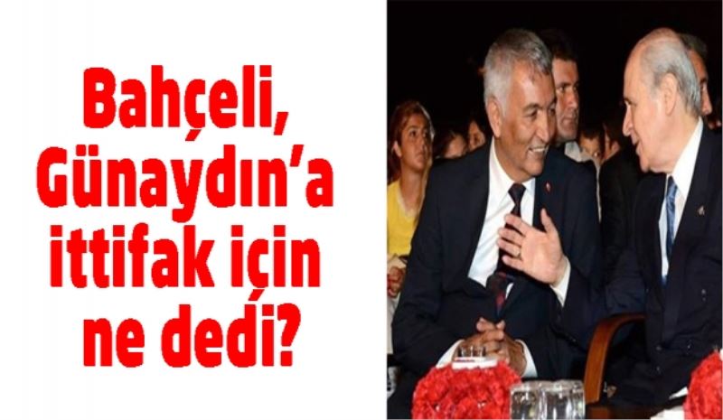 Bahçeli, Günaydın