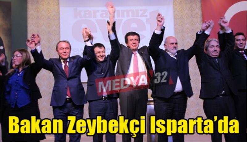 Bakan Zeybekçi Isparta