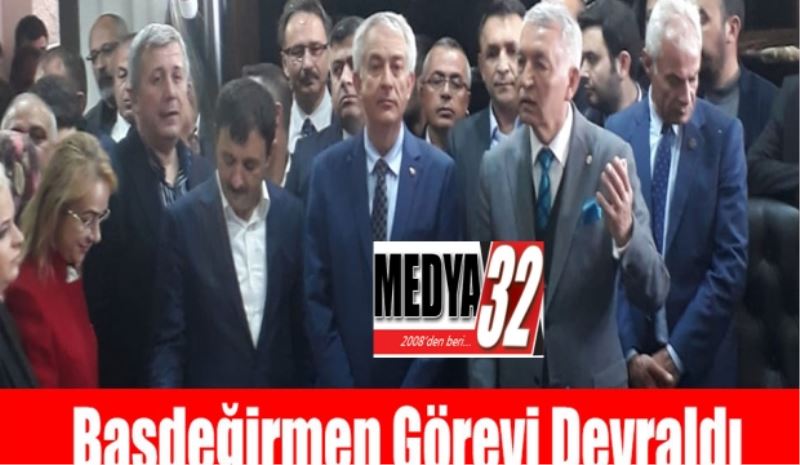 Başdeğirmen görevi devraldı