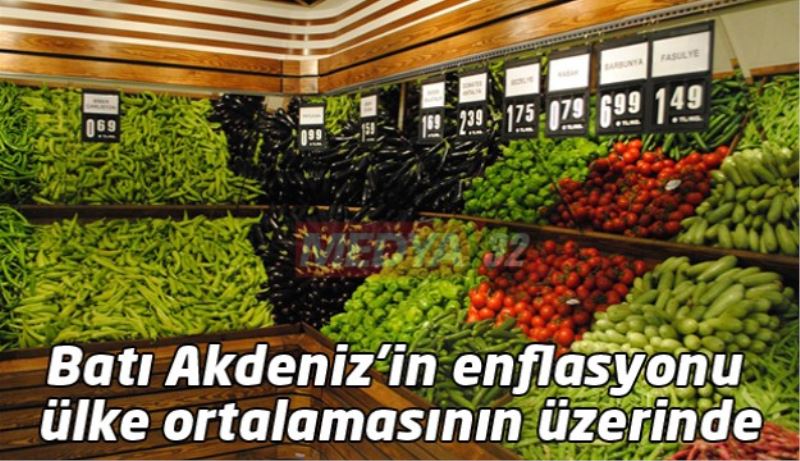 Batı Akdeniz’in enflasyonu ülke ortalamasının üzerinde