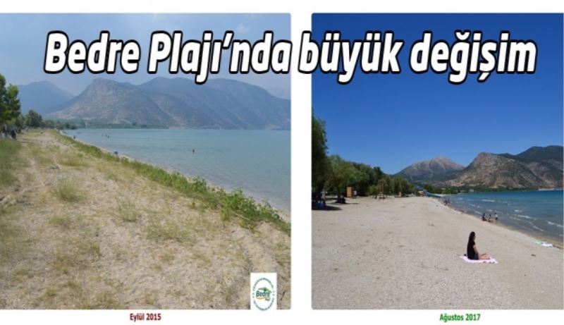 Bedre Plajı’nda büyük değişim